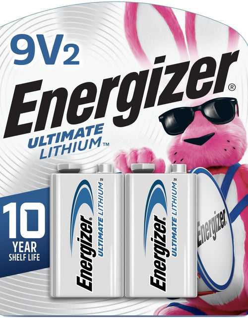 Load image into Gallery viewer, 9V Batteries, Ultimate Lithium, Original Version, 2 Count
