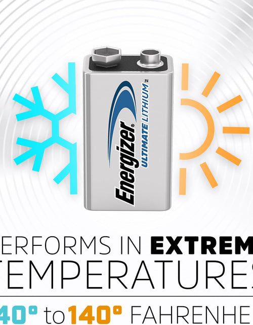 Load image into Gallery viewer, 9V Batteries, Ultimate Lithium, Original Version, 2 Count
